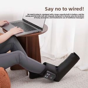 Heated <b>Vibration</b> Foot Massager with Wireless <b>Remote</b> <b>Control</b>, Hot Compress Foot Therapy Machine for Ankle & Joint Pain Relief - Product Image 2