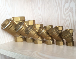 DN20 3/4 Zoll Messing Y-Siebventil mit Netzfilter für Wasser und Hydraulik - Product Image 5