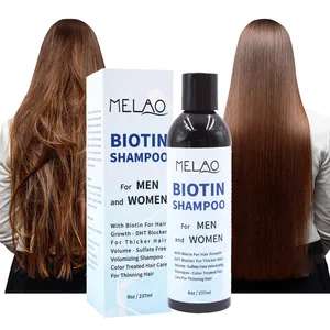 MELAO-champú Natural para crecimiento del cabello, champú de bioestaño sin sulfato a Base a granel