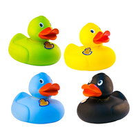 Salle de bain promotionnelle multicolore Grands canards en caoutchouc en vrac Canard en caoutchouc gonflable