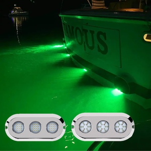 Hoge vermogens 316ss 180W boot- en scheeps LED onderwaterverlichting voor jachten - Product Image 1