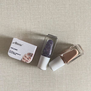 <span class=keywords><strong>Abania</strong></span> Nail Vamnish Venta al por mayor Logotipo privado Profesional Nail Vamnish Gel Líquido Sin calor Clear Jelly Color Nail Gel - Product Image 3