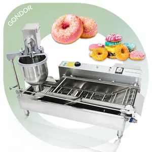 Máquina para hacer rosquillas, máquina comercial totalmente automática para hacer rosquillas, tamaño pequeño, 110