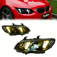 Pour l'assemblage des phares de la Série 3 M3/E93 LCI, 12V, neuf, avec phares bicolores de style Fangs pour la modification E92