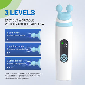 Dispositivo di riduzione della pressione dell'<span class=keywords><strong>orecchio</strong></span> con bilanciatore di pressione del tubo di Eustachio Unclogger per volo/immersione/sinusite - Product Image 4