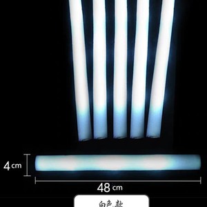 Promotional RGB LED Foam <strong>Baton</strong> Stick for Cheer Party Wedding Decoration Bulk Colorful <strong>Glow</strong> Sticks for New Year Hand-shaped - Product Image 6