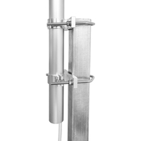 Antenne large bande 25-3000 MHz Lora 433 MHz GPS, style parapluie, omnidirectionnelle, pour extérieur, avec plan de terre