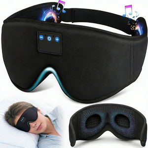 Masque de <span class=keywords><strong>sommeil</strong></span> Bluetooth avec écouteurs, MOQ à partir de 100 pièces, masque oculaire sans fil 3-en-1 avec haut-parleurs intégrés pour l'<span class=keywords><strong>insomnie</strong></span> et l'aide au <span class=keywords><strong>sommeil</strong></span> - Product Image 1