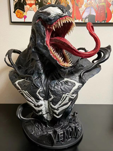 Escultura <span class=keywords><strong>de</strong></span> busto <span class=keywords><strong>de</strong></span> resina con temática <span class=keywords><strong>de</strong></span> Venom <span class=keywords><strong>de</strong></span> alta calidad Técnica pulida <span class=keywords><strong>de</strong></span> mascota favorita <span class=keywords><strong>de</strong></span> los fanáticos <span class=keywords><strong>de</strong></span> Marvel - Product Image 4