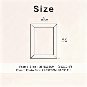 Mdf Bán Buôn Số Lượng Lớn 4X6 Đúc Gỗ Màu Fibreboard Nhựa Hình Ảnh Cổ Điển Khung Trở Lại Đứng Chân Hình Ảnh Khung Bán Buôn - Product Image 4