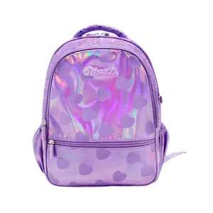 2024 водонепроницаемые школьные сумки милый дизайн рюкзак фиолетовый модные сумки для детей