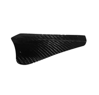 Plaque en fibre de carbone 100 % légère, haute résistance, tissage uni 3K, finition brillante ou mate, pour pièces de protection anti-éclaboussures et ailerons de véhicule