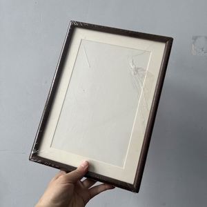 กรอบรูปไม้ธรรมชาติขนาด A4 สำหรับตกแต่งบ้านและสำนักงาน - Product Image 1