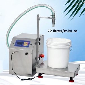 Máquina de llenado de detergente para ropa CSY <span class=keywords><strong>L72</strong></span> Llenadora de pesaje automática 72L Min para fertilizante líquido Lavavajillas Líquido - Product Image 4
