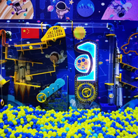 Équipement interactif de terrain de jeu de salle de jeux de centre commercial