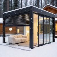 Kits de pergola bioclimatique à toit à lames orientables en aluminium, pergola bioclimatique en aluminium, tailles et configurations personnalisables