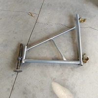 Derfon vente chaude pièces d'échafaudage échafaudage côté support extérieur supports de jambe galvanisé échafaudage stabilisateur