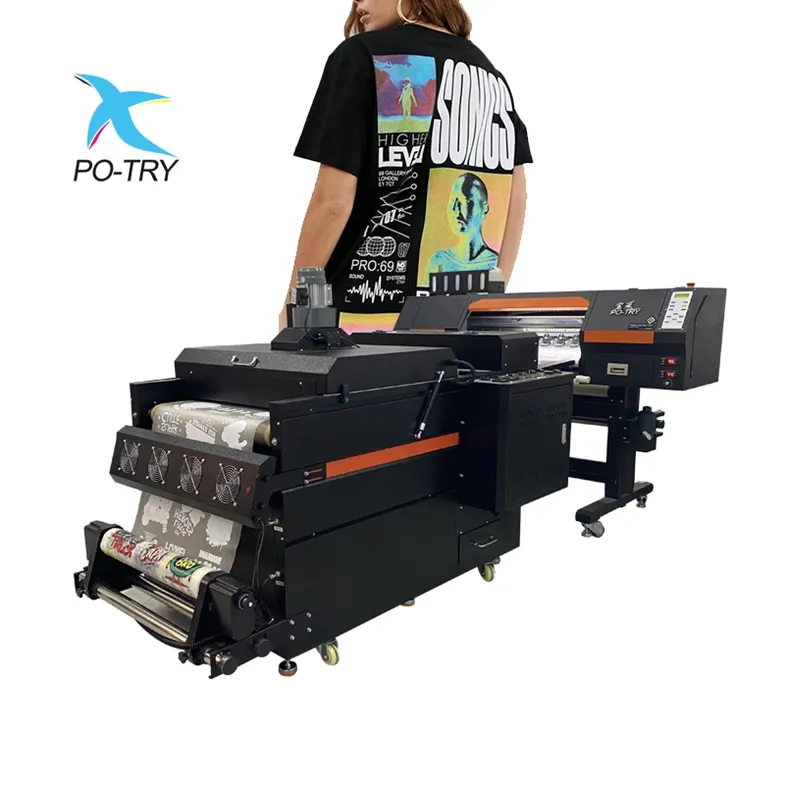 DGT Pigment powder shaking printer cotton tshirt printing machine heat transfer printer DTF