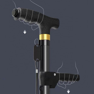 Factory Comfortable Seat Folding Walking Stick <b>Cane</b> Crutch <b>Chair</b> for Rehabilitation Therapy - Product Image 2