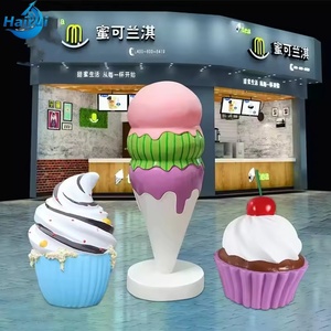 Barra de Caramelo Navideña de Fibra de Vidrio de Gran Tamaño, Estilo Pop Art, Personalizada, para Decoración de Tiendas de Dulces - Product Image 5