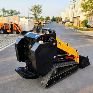 <span class=keywords><strong>Mini</strong></span>-chargeuse compacte à moteur diesel en promotion usine, chargeuse compacte tout-terrain pour jardin, petite chargeuse compacte - Product Image 4