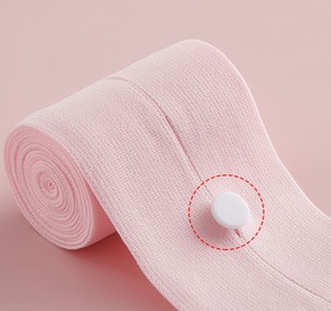 Réglable 6*130cm Rose Réutilisable Sans Latex Ceinture De Surveillance Du Coeur Foetal CTG Sangles <span class=keywords><strong>Bande</strong></span> pour Les Soins Des Femmes Enceintes - Product Image 3