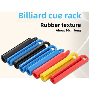Support et porte-queues de <span class=keywords><strong>billard</strong></span> avec patins adhésifs, conception anti-flexion, suspension universelle en caoutchouc pour supports de queues (Fabriqué en Chine) - Product Image 1