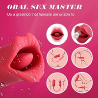 Nouveauté Amazon : Vibrateur rétractable Love-Lip, stimulateur de succion pour masturbation féminine, vibrateur à double tête à impulsions pénétrantes 45 dB