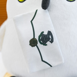 Peluche di Hedwig la Gufo Bianca con Busta, Morbidissimo Pupazzo Imbottito, Vendita all'Ingrosso e al Dettaglio, Regalo per Collezionisti e Appassionati di Cinema, Decorazione - Product Image 3
