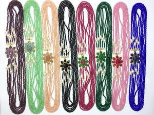 2025 Neuestes <span class=keywords><strong>Design</strong></span> 3mm Kristall und 6-7mm Süßwasser perlen Perlen Mode Damen Schmuck Halskette - Product Image 6