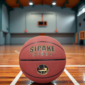 Professional Competition Custom Wholesale PU Feel Moisture Absorption Wear-Resistant for Indoor Basketball - Product Image 3