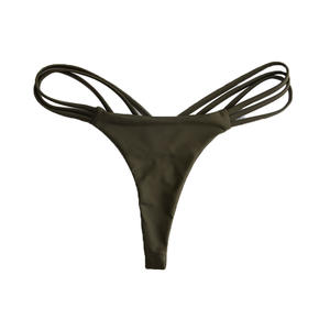 <span class=keywords><strong>Victoria</strong></span> <span class=keywords><strong>Secret</strong></span> nueva llegada Color sólido Sexy mujer Bikini Bottoms Tanga 1 pieza venta al por mayor bragas y ropa interior - Product Image 5