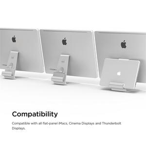 ขาตั้งแล็ปท็อปแบบมืออาชีพสำหรับ <span class=keywords><strong>Mac</strong></span> ใช้ได้กับ iMac, Thunderbolt และจอแสดงผล <span class=keywords><strong>Apple</strong></span> อื่นๆ, ที่วางแล็ปท็อป - Product Image 4