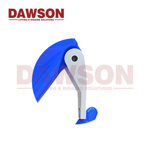 DAWSON DS1019 G100 Crochet de préhension à étrier en acier allié forgé à froid avec loquet moulé, robuste pour levage, remorquage et sécurisation de cargaison - Product Image 5