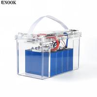 Enook Nouvelle boîte en plastique transparente étanche vide pour batterie LiFePO4 4S 12V 100/200/300Ah Stock UE