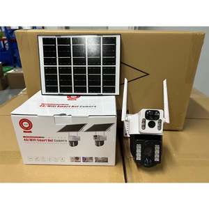 V380Pro 4G Solar Powered <b>Camera</b> Dual View Outdoor HD <b>Night</b> Vision Two Way Audio Cloud Storage - Product Image 3