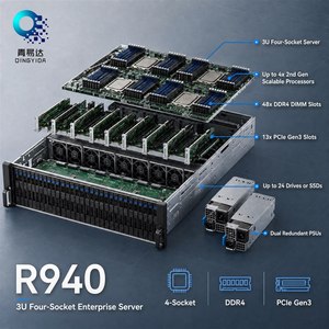 Großhandel 33Gb Poweredge R940 Silber Metall Luxus <span class=keywords><strong>Supermicro</strong></span> Rack-<span class=keywords><strong>Server</strong></span> IPTV Lagerbestand Europa - Product Image 1