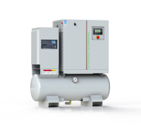 Compresor de Aire Industrial Sin Aceite RTTW de 7.5kw 10hp 8bar, Compresor Scroll Integrado Sin Aceite con Secador de Aire y Tanque