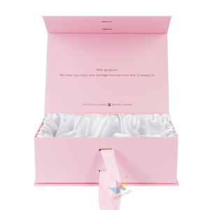 Personalized Unique Rectangle Thick Cardboard <b>Magnetic</b> Silk Lined Wig <b>Boxes</b> Custom Logo Packaging Luxury - Product Image 4