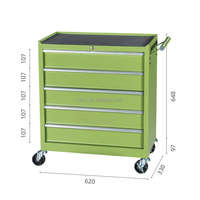 Chariot d'atelier à roulettes personnalisable de haute qualité avec outils pour cuisine et atelier pris en charge par OEM