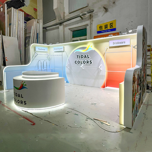 Système de stand d'exposition personnalisé de 10x20 pieds, stand modulaire pour salons professionnels, montage rapide et <span class=keywords><strong>facile</strong></span>, pour expositions - Product Image 2