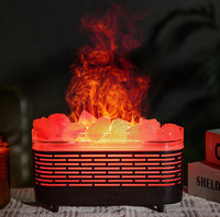 Himalaya couleur changeante veilleuse humidificateur d'huile essentielle diffuseur d'arôme de bureau électrique brouillard lourd pour le travail de bureau pour la maison