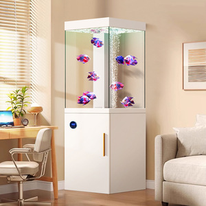 高級耐久性エコフレンドリー省エネ水槽寝室リビング縦型長方形ガラスフィルター水槽カスタマイズ可能サイズ - Product Image 2