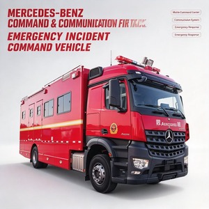 Camión de Bomberos M-B 4×2 con Malla y Red 4G 5G - Product Image 1