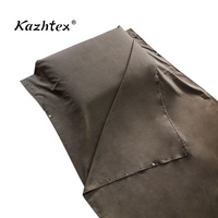 Drap-housse pour oreilles en fibre d'argent, tissu conducteur anti-emf tissé