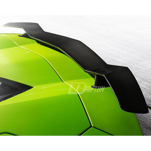 Alerón trasero de fibra de carbono estilo H-VST GT Wing para Lamborghini Aventador LP700 LP740 LP750 2011-2021 - Product Image 3