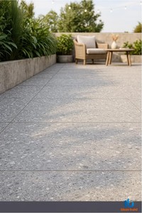 Venta al por Mayor de Fábrica, Baldosas de Porcelana Rústicas Antideslizantes de 60x60cm y 80x80cm, con Aspecto de Mármol, para <span class=keywords><strong>Piso</strong></span> y Pared, Interior y Exterior - Product Image 5