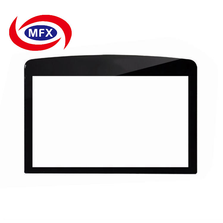 Пользовательская 0,5 мм, 0,7 мм, 0,8 мм, 1,0 мм, 1,1 мм, 2 мм, экранная печать Corning Gorilla, стеклянная панель для емкостной сенсорной крышки