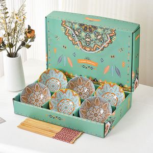 Juego de Vajilla Redonda de Cerámica Europea en Oferta, Platos de Cerámica, Vajilla para Uso Doméstico en Restaurantes - Product Image 2