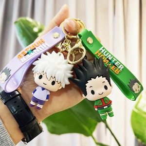 Porte-clés en silicone Shili Toy Hisoko Morow Killua Zoldyck Gon Freecss, anime japonais Hunter X Hunters, pour enfants et adultes - Product Image 2